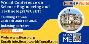 Science Engineering and Technology Conference in Taiwan